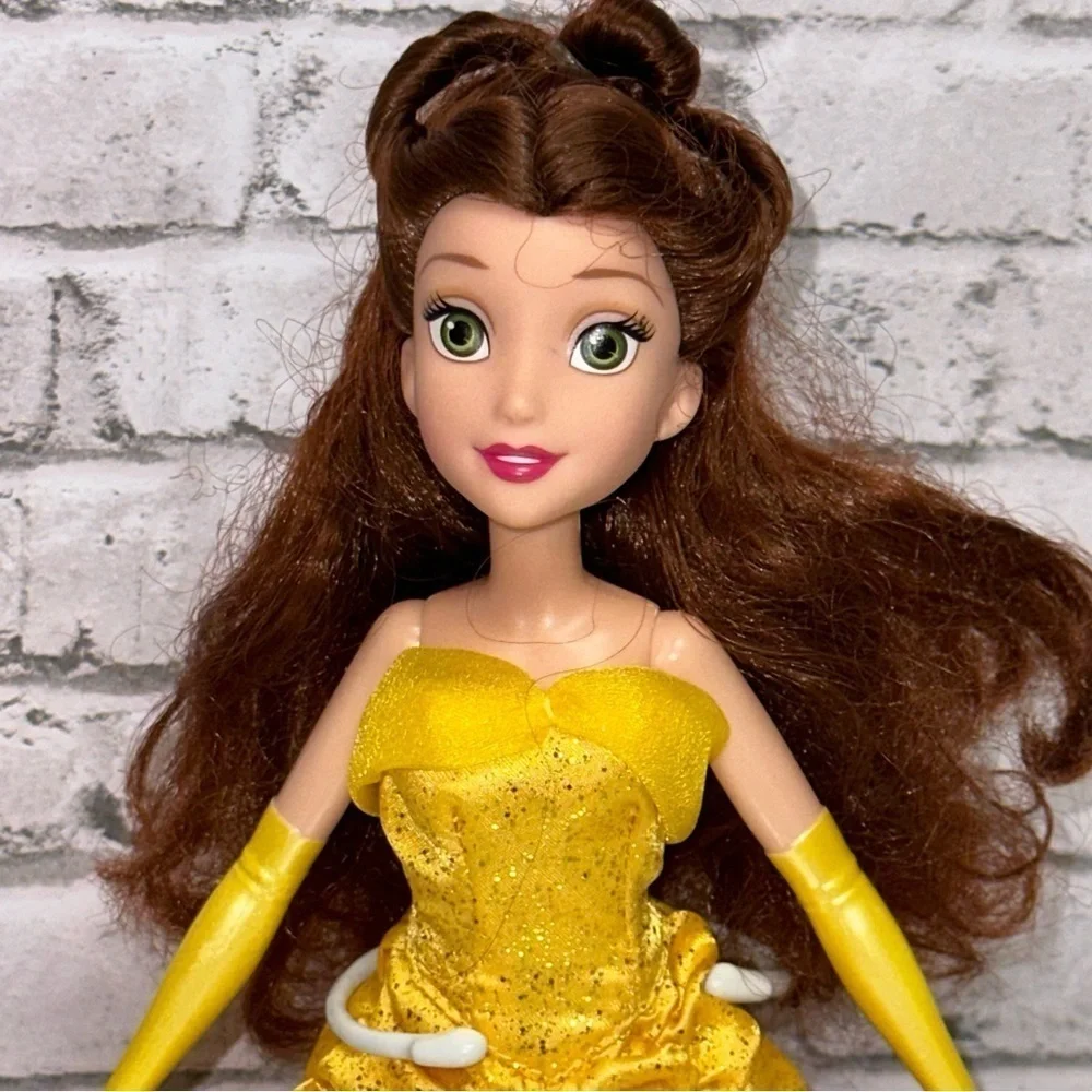 Disney Beauty and the Beast Prince and Belle Dolls Lot of 2 Disney Dolls